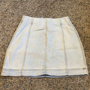 Strechy Jean Skirt